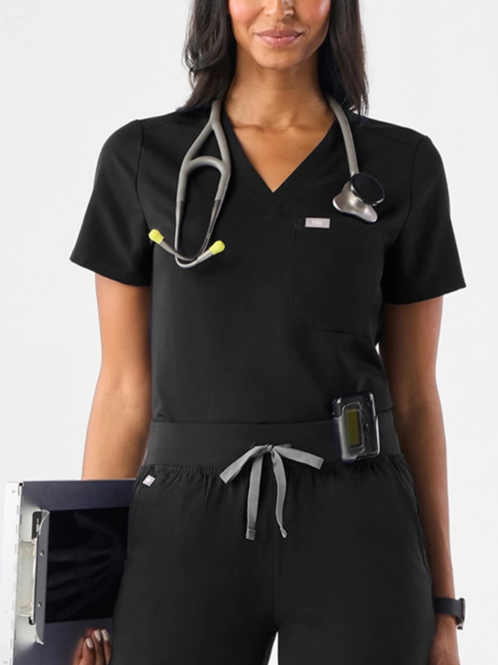 🖤 FIGS CATARINA SCRUB TOP | BLACK | SIZE XS 🖤